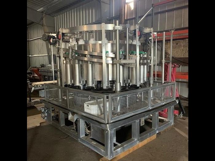 Used 2002 Zilli & Bellini 20 Valve Rotary Piston Filler
