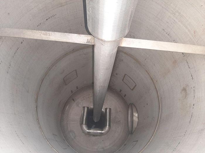 Used Tank, 2,300 Gallon, 304 S/st, 20 PSI, DT/DB, Morfab #S744375