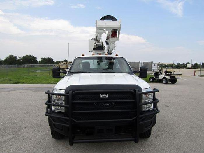 Used Versalift VST40-MH 45ft Bucket Boom on 2015 Ford F550 4x4 Utility Truck - 44904