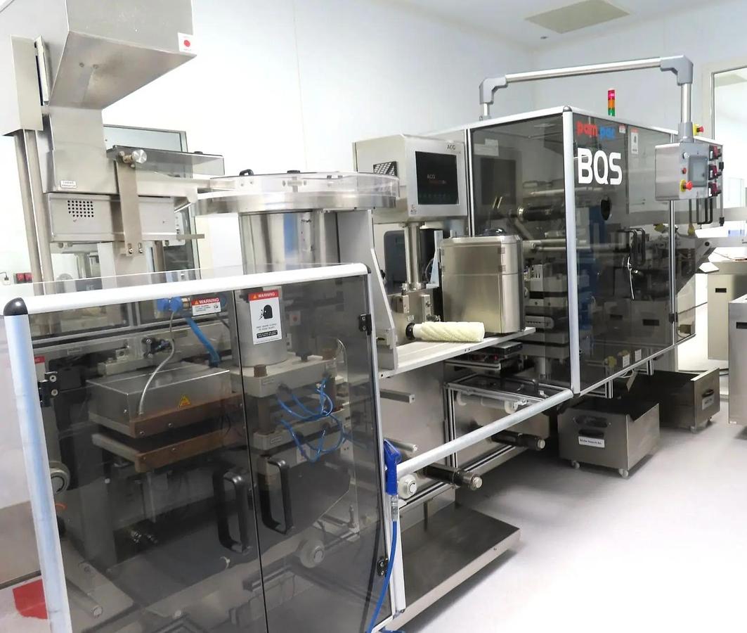 Usato ACG - Linea Blister - PAM PAC BQS + HI-CART+ CW 600 HAS + PEWO-PACK 250 COMPACT + DBM 40 +VC1380