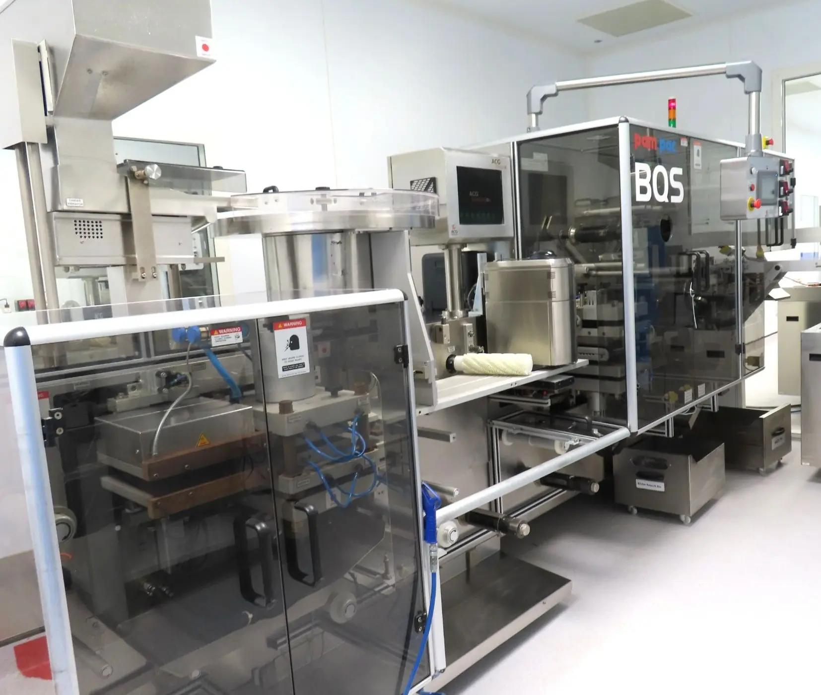 Usato ACG - Linea Blister - PAM PAC BQS + HI-CART+ CW 600 HAS + PEWO-PACK 250 COMPACT + DBM 40 +VC1380