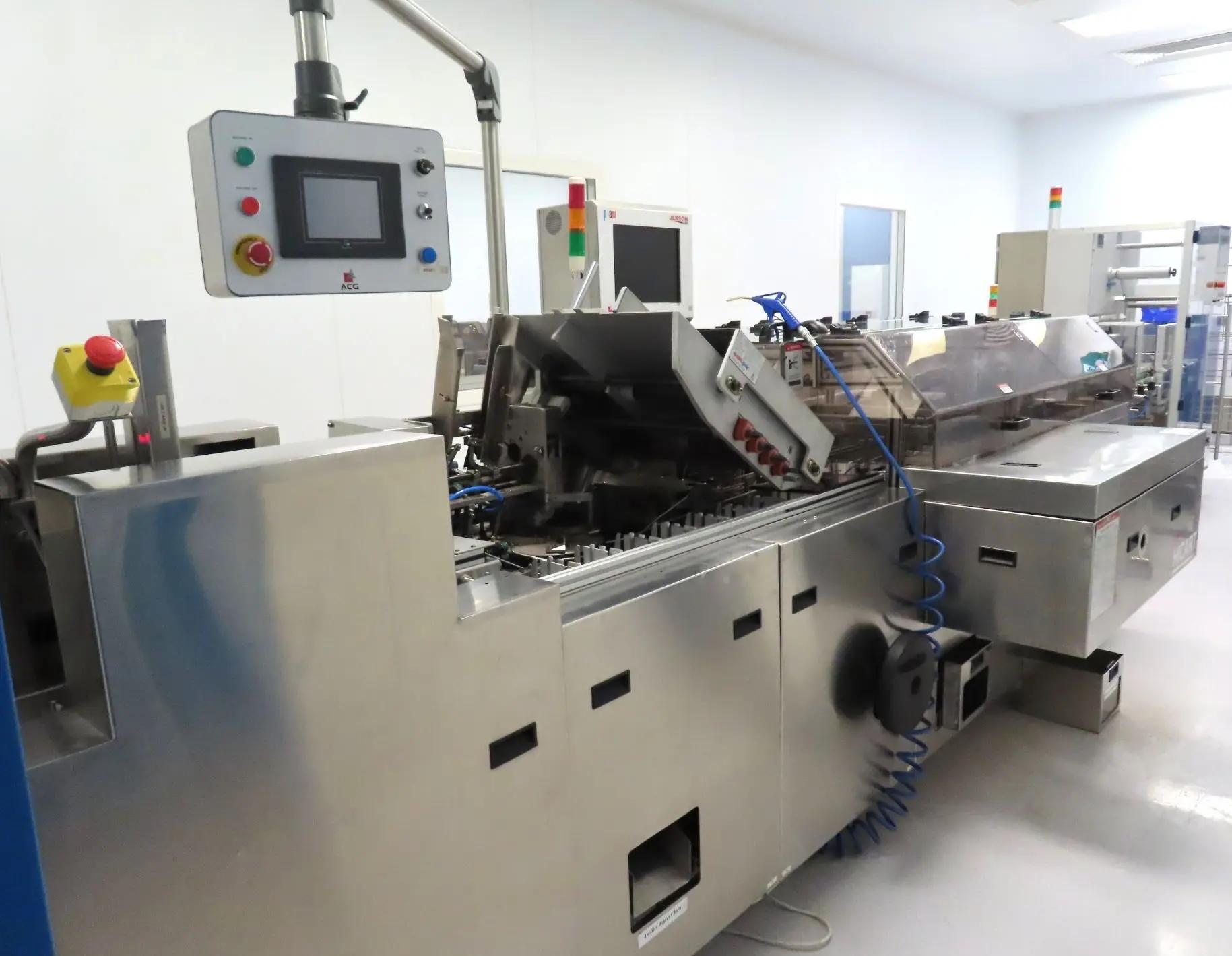 Usato ACG - Linea Blister - PAM PAC BQS + HI-CART+ CW 600 HAS + PEWO-PACK 250 COMPACT + DBM 40 +VC1380