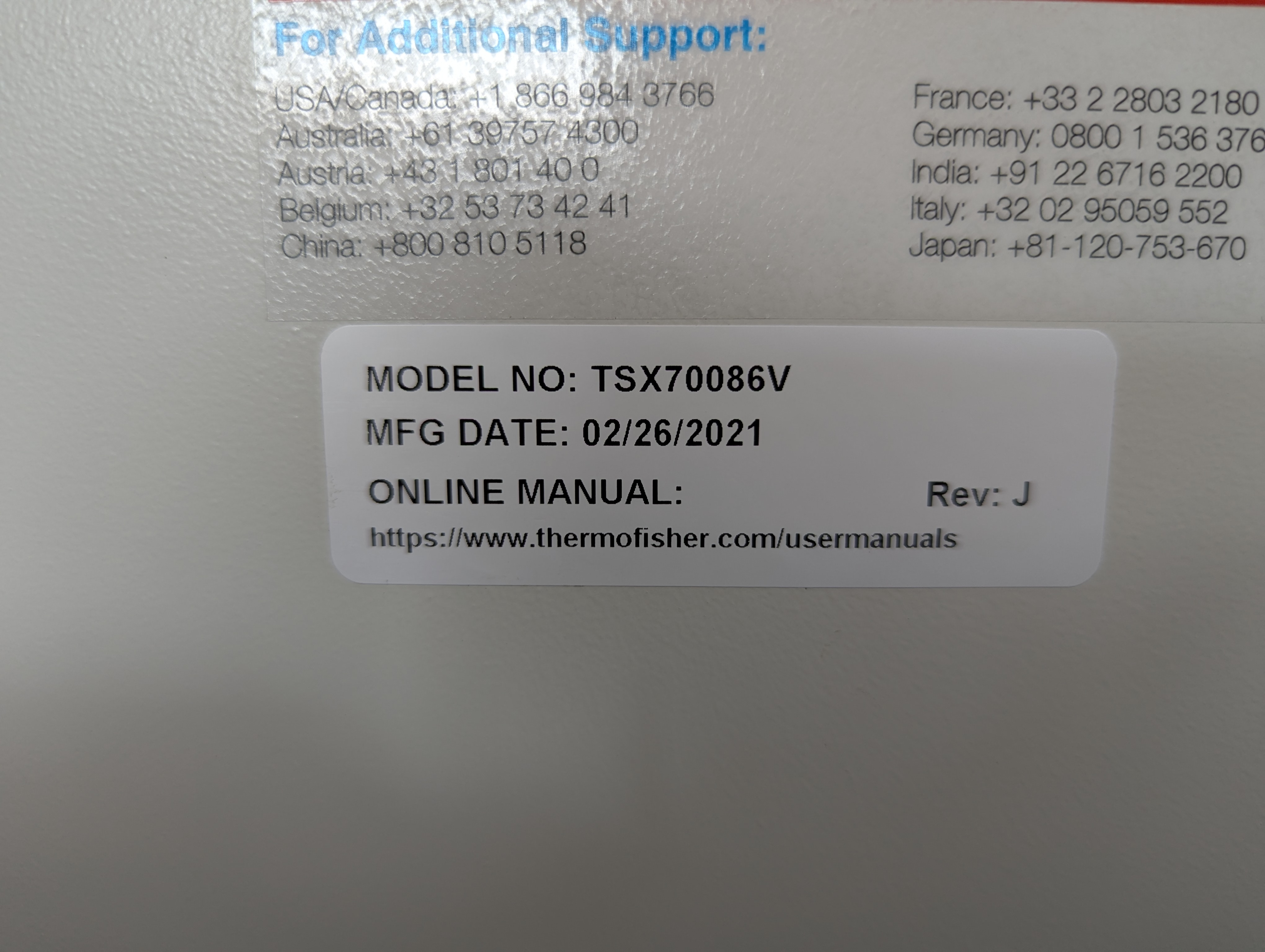 Usato THERMO-SCIENTIFIC - Refrigeratore - TSX70086V