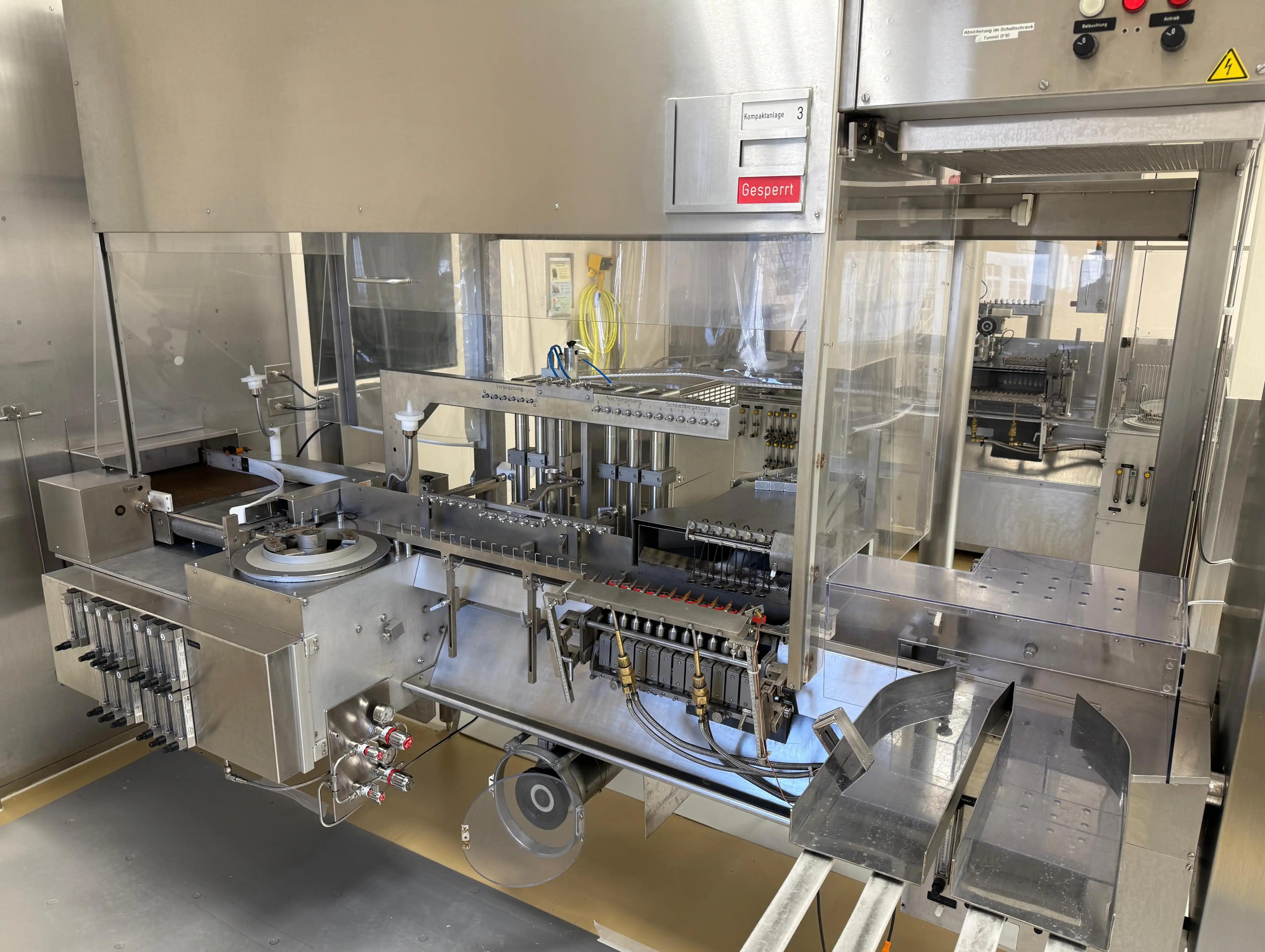 Usato BOSCH - Linea Riempimento Fiale - RURE 12 + HQL 3420 + AVRE 06