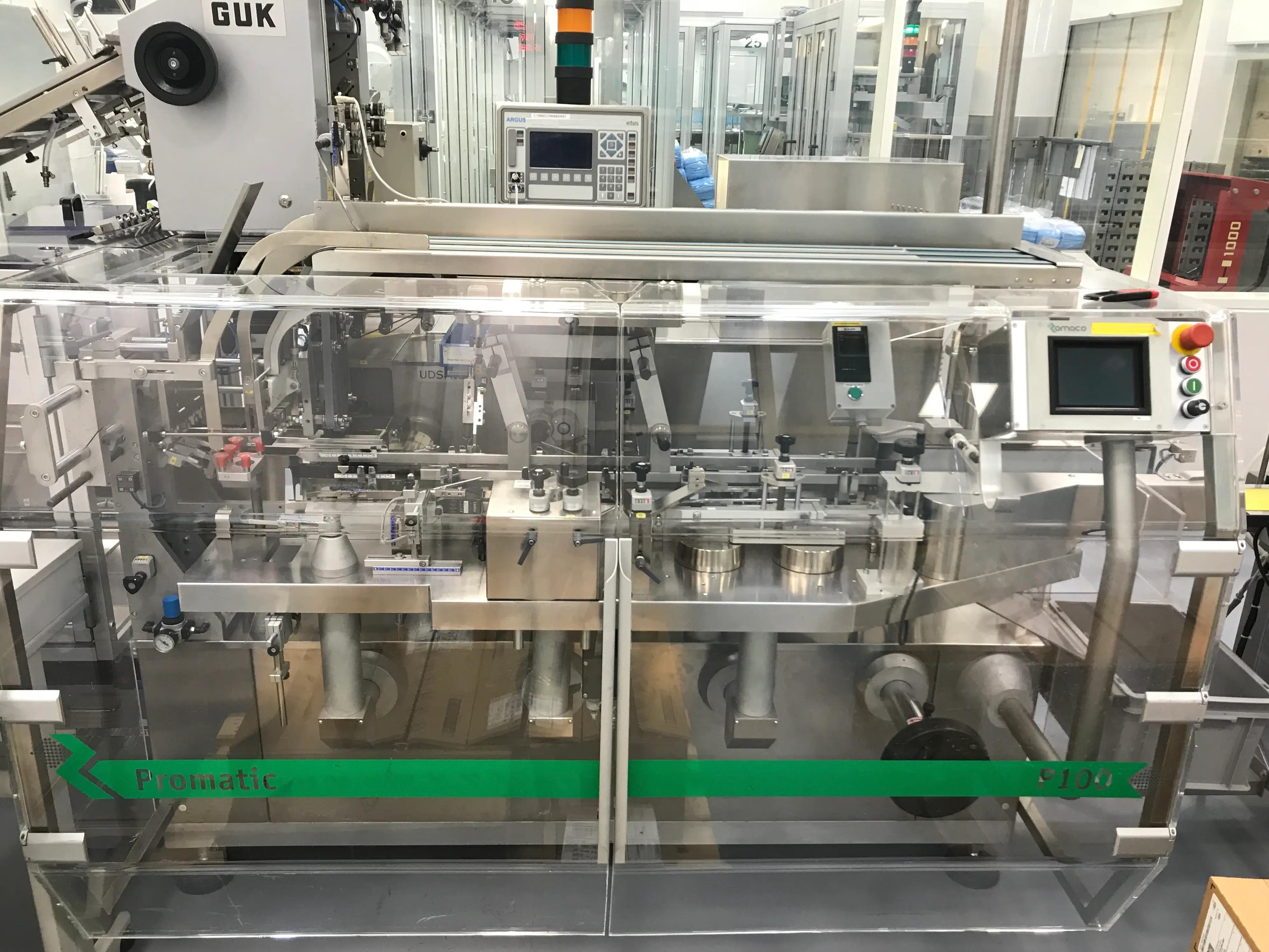 Usato ROMACO - Linea Blister - UPS4 ETX + P100 + PAK 300