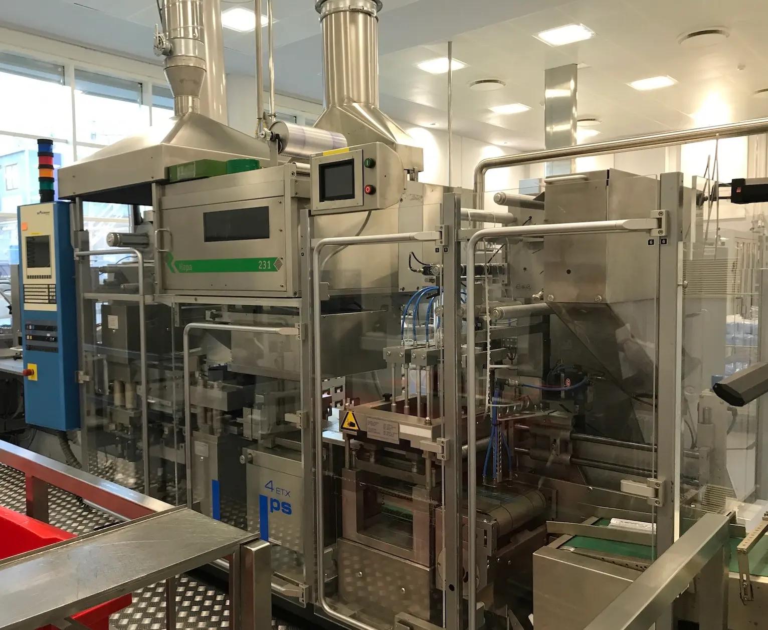 Usato ROMACO - Linea Blister - UPS4 ETX + P100 + PAK 300