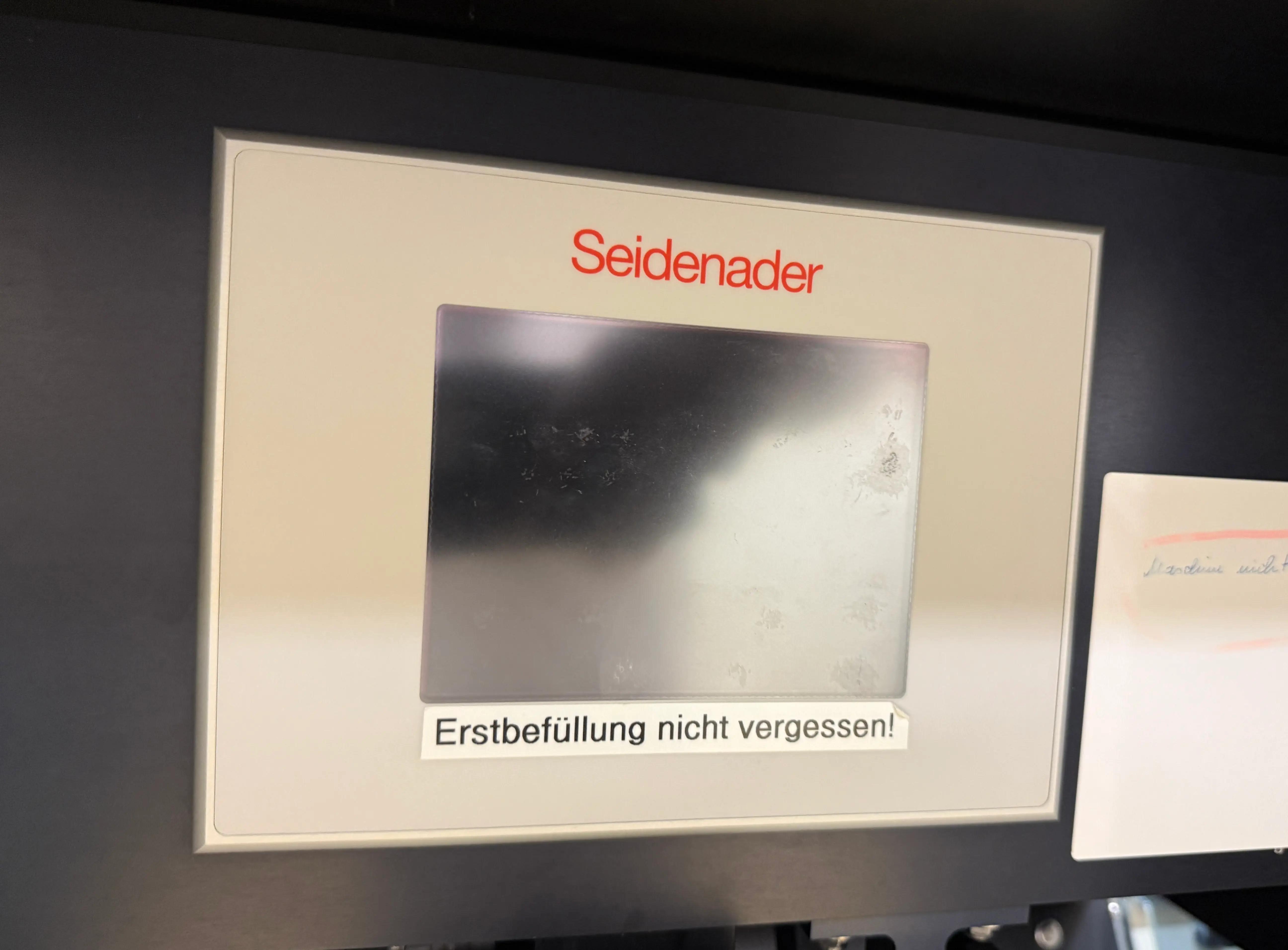 Usato SEIDENADER - Ispezionatrice - V90-AVSB