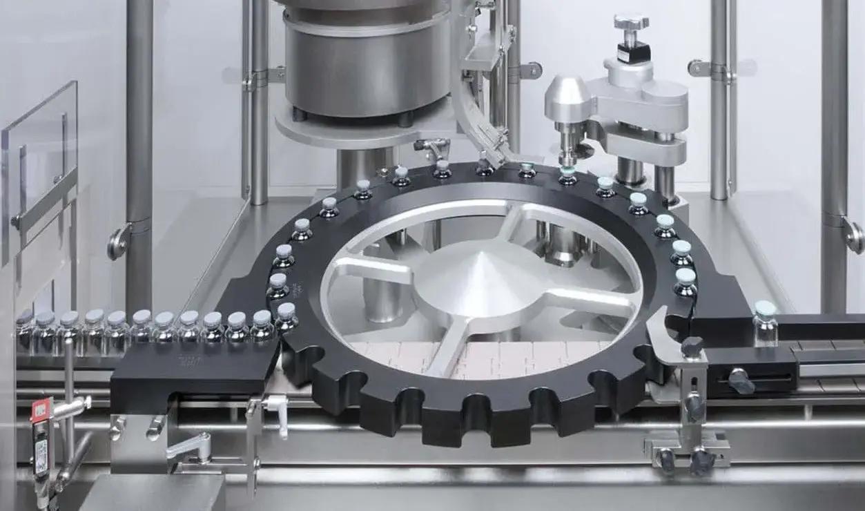 Usato BAUSCH+STRÖBEL - Linea Riempimento Fiale - KSF 1025 + DHT 2580 + FAW 2020