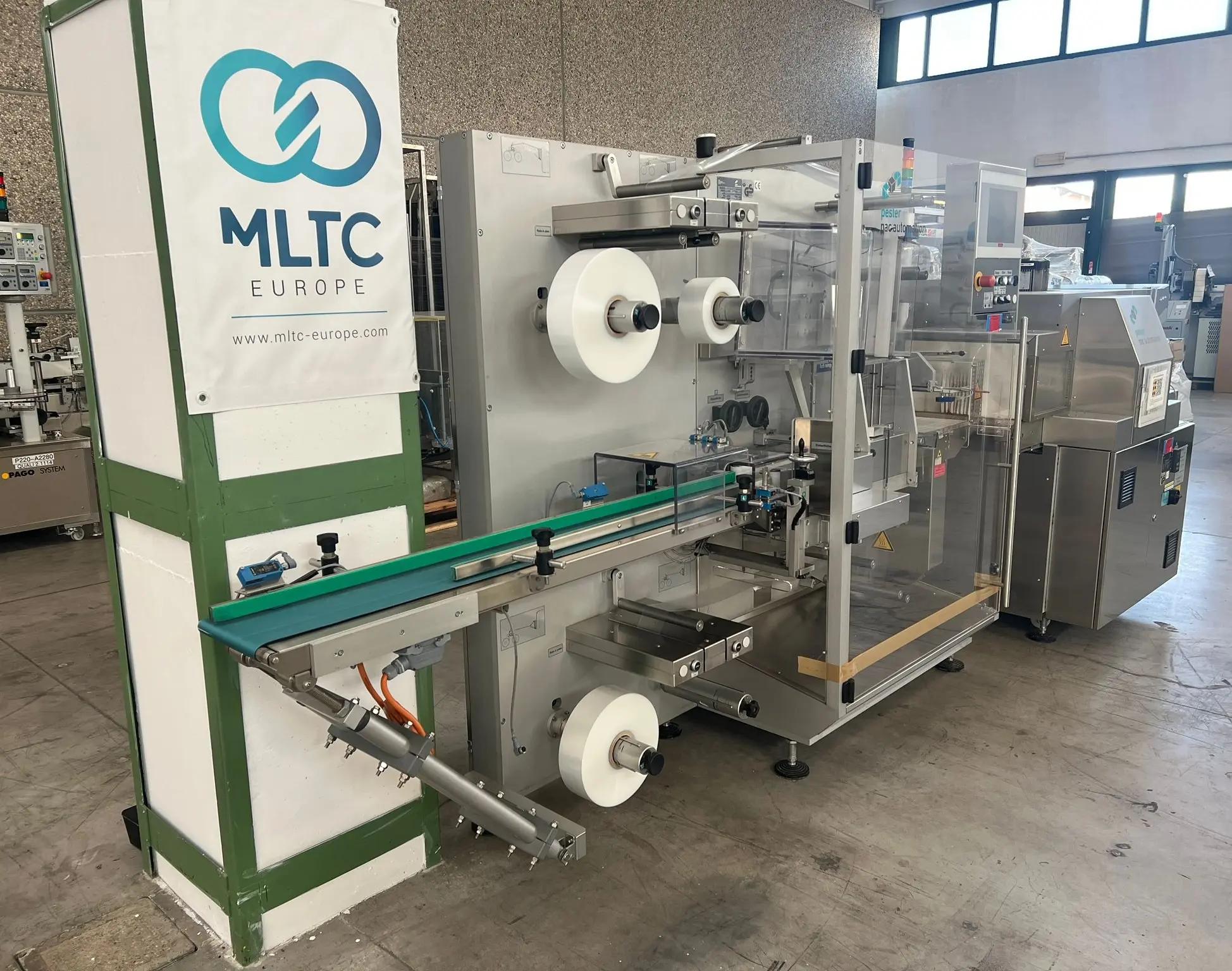 Usato PESTER - Cellofanatrice - PEWO-PACK 250 COMPACT + PEWO-THERM III 450E