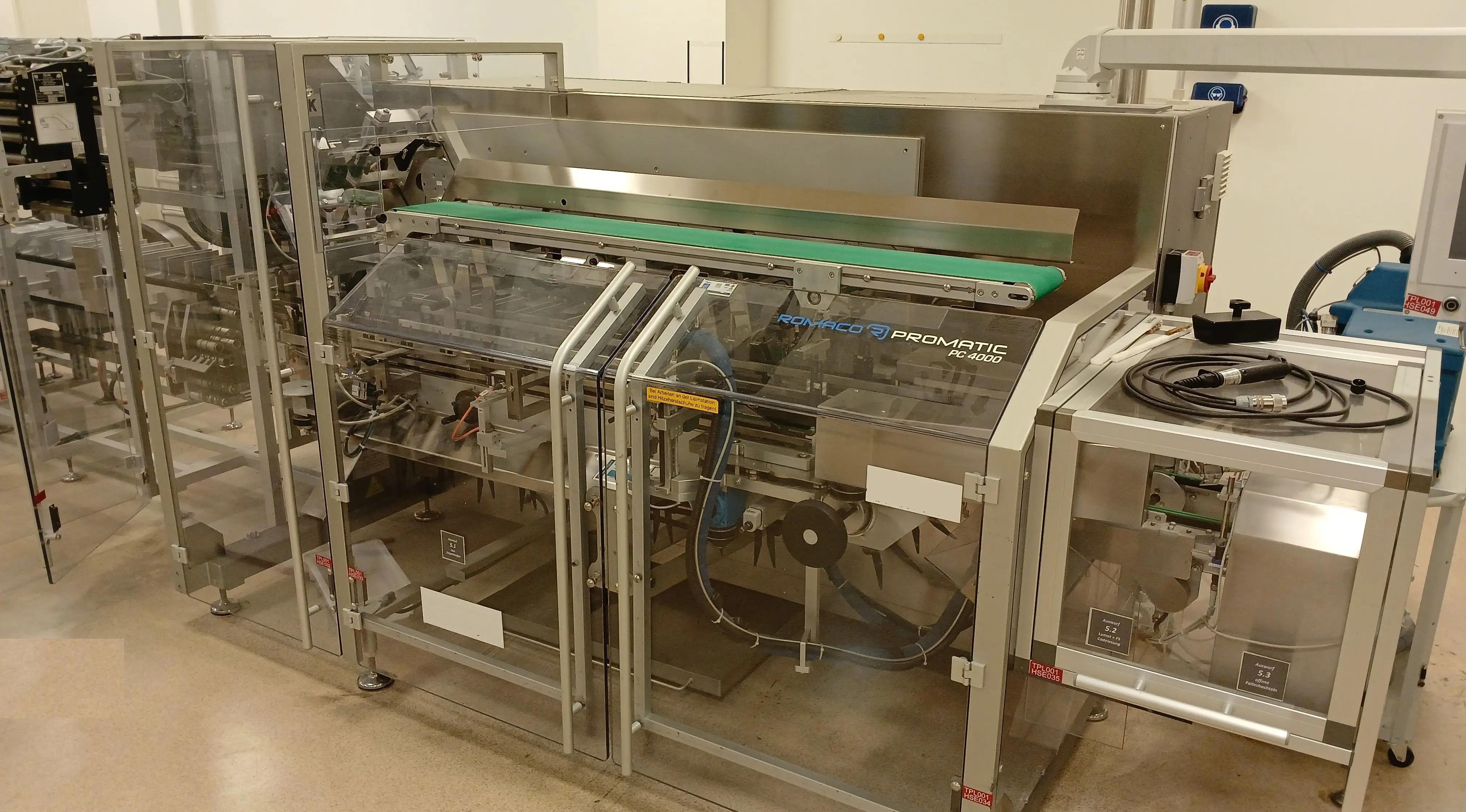 Used ROMACO PROMATIC - Cartoning Machine