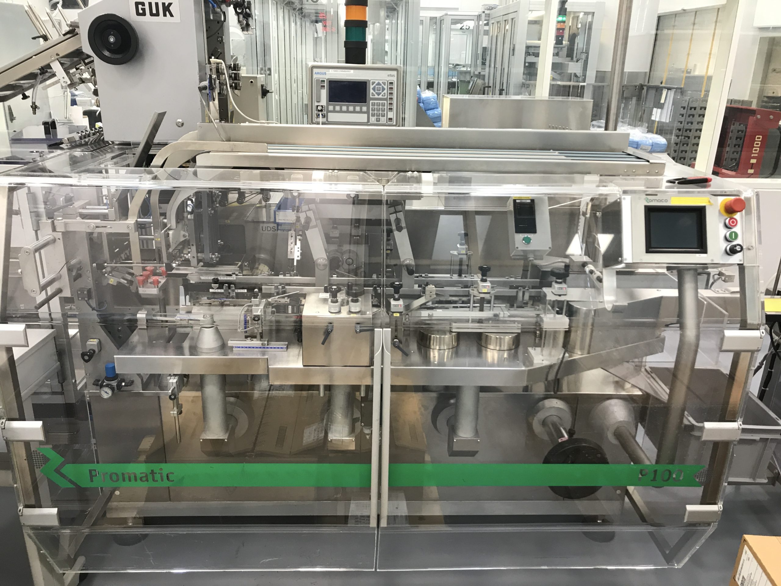 Gebraucht ROMACO PROMATIC – Kartoniermaschine – P100