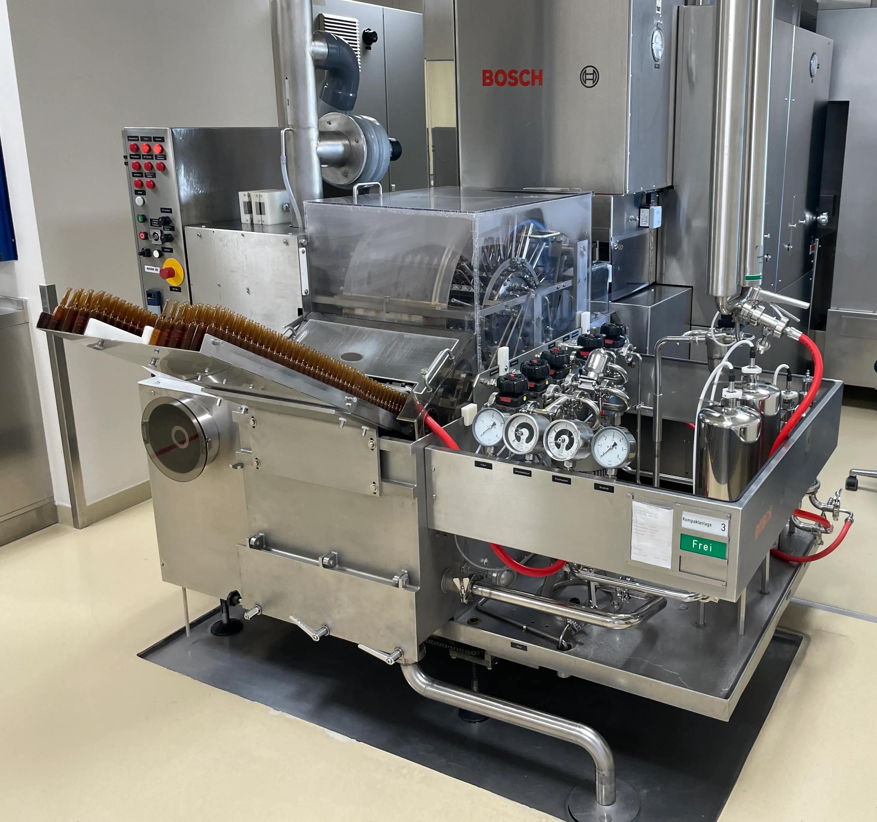 Usato BOSCH - Linea Riempimento Fiale - RURE 12 + HQL 3420 + AVRE 06