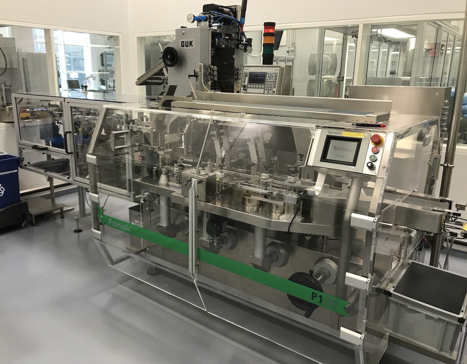 Gebraucht ROMACO PROMATIC – Kartoniermaschine – P100