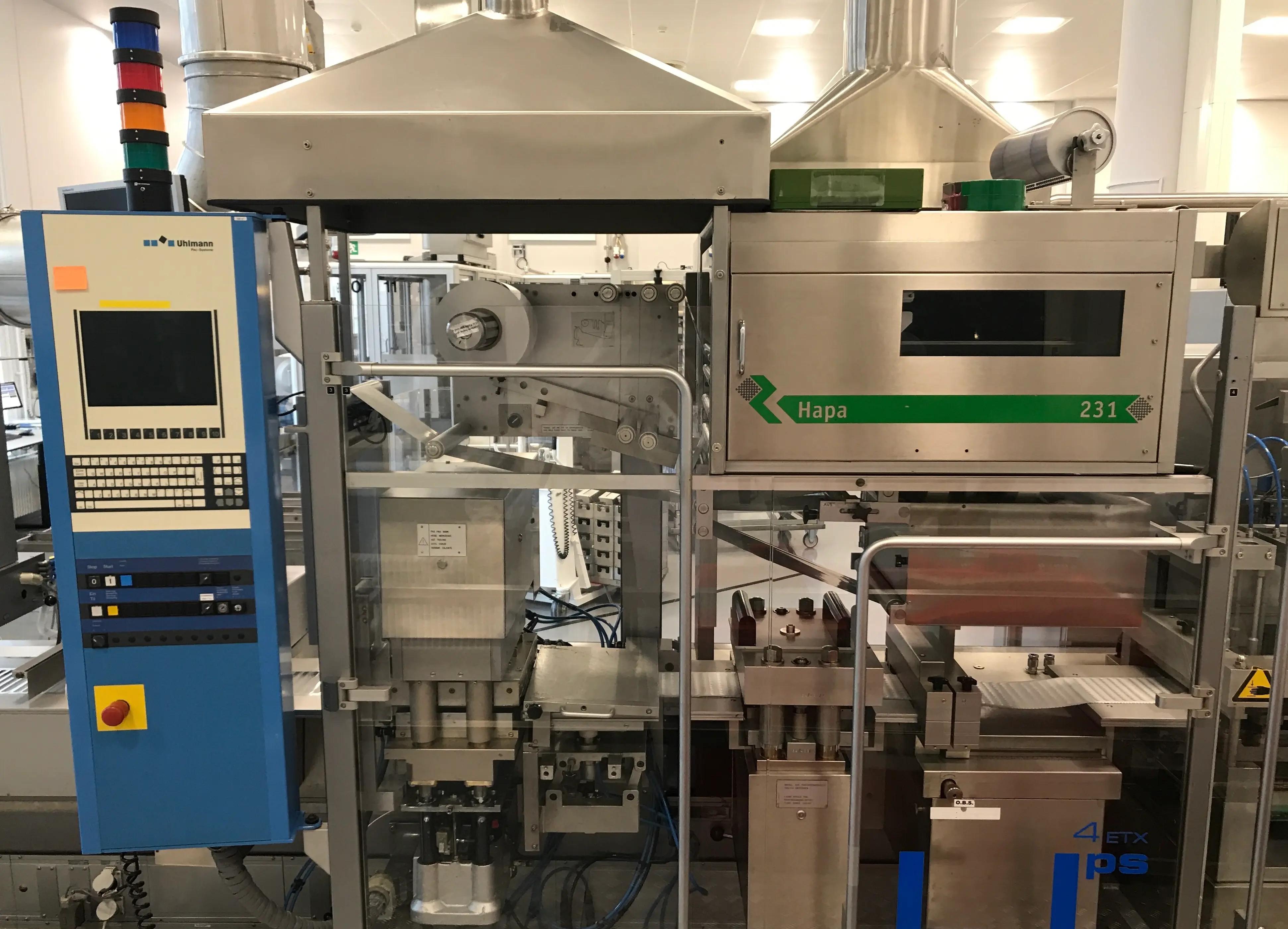 Usato ROMACO - Linea Blister - UPS4 ETX + P100 + PAK 300