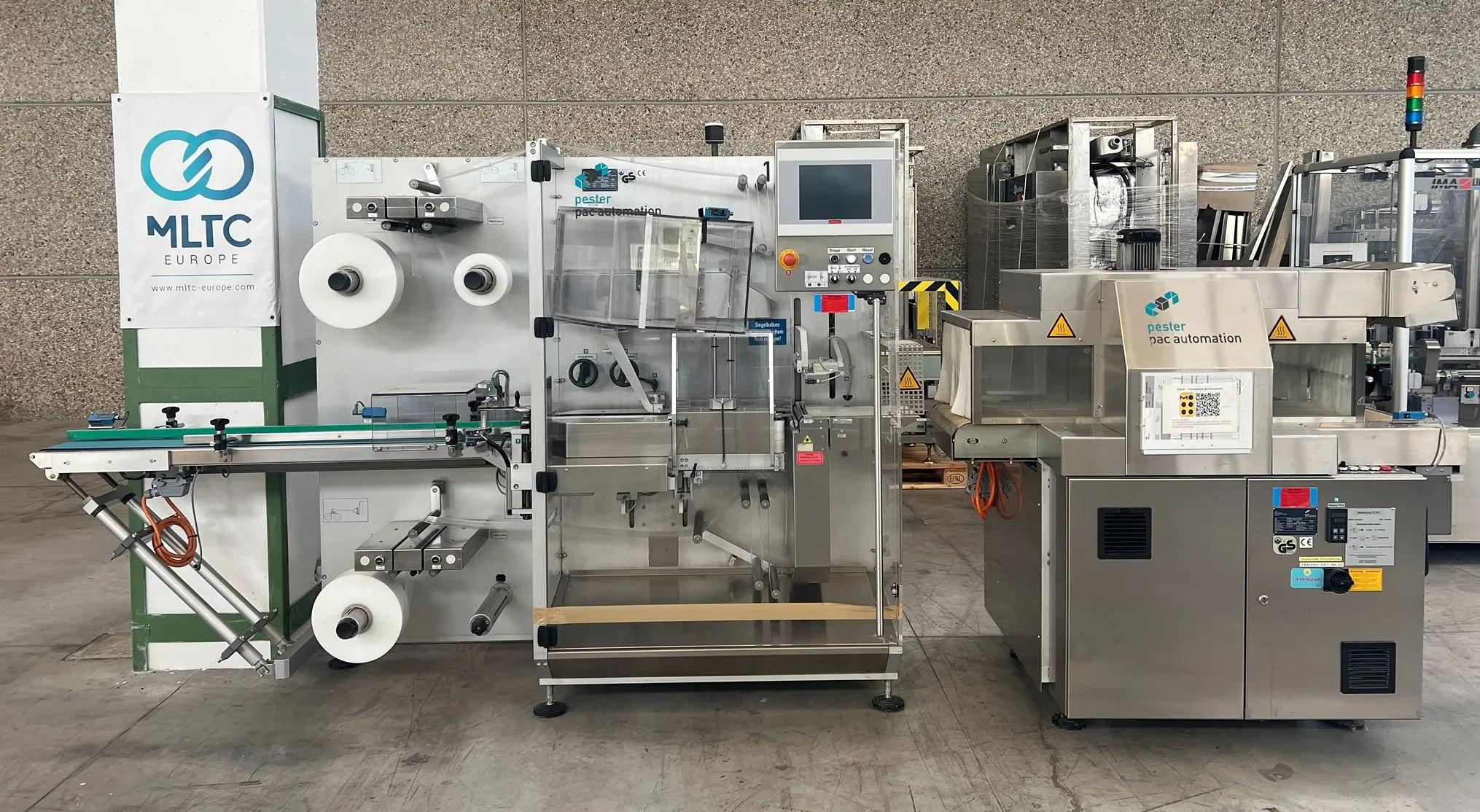 Usato PESTER - Cellofanatrice - PEWO-PACK 250 COMPACT + PEWO-THERM III 450E