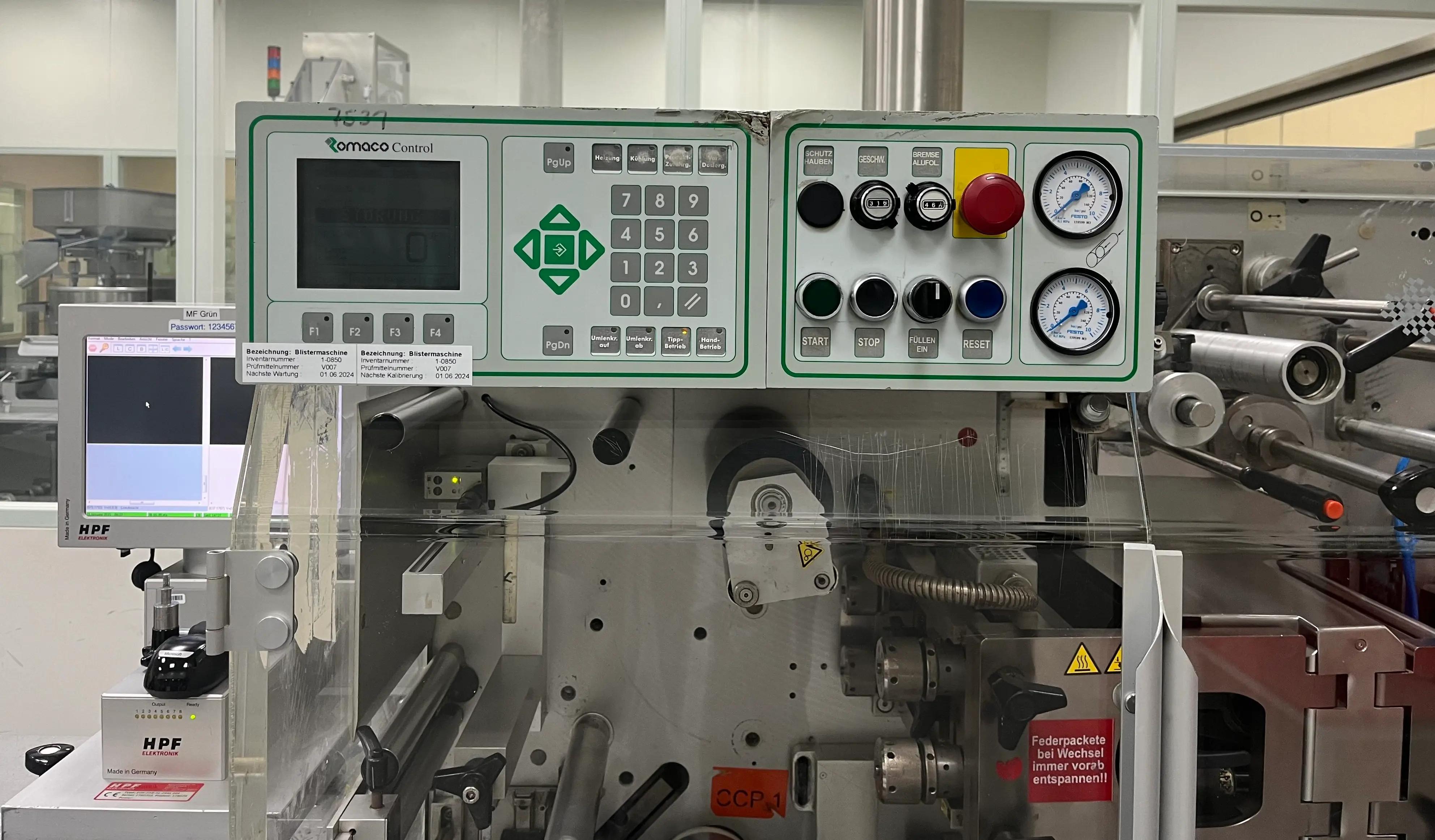 Usato ROMACO NOACK - Linea Blister - N920 + C150 + PEWOPACK250 + CT2000