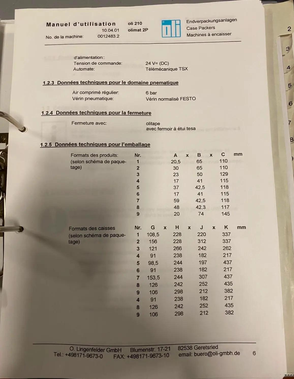 Usato OLI - Incartonatrice - OLI 210 - OLIMAT 2P