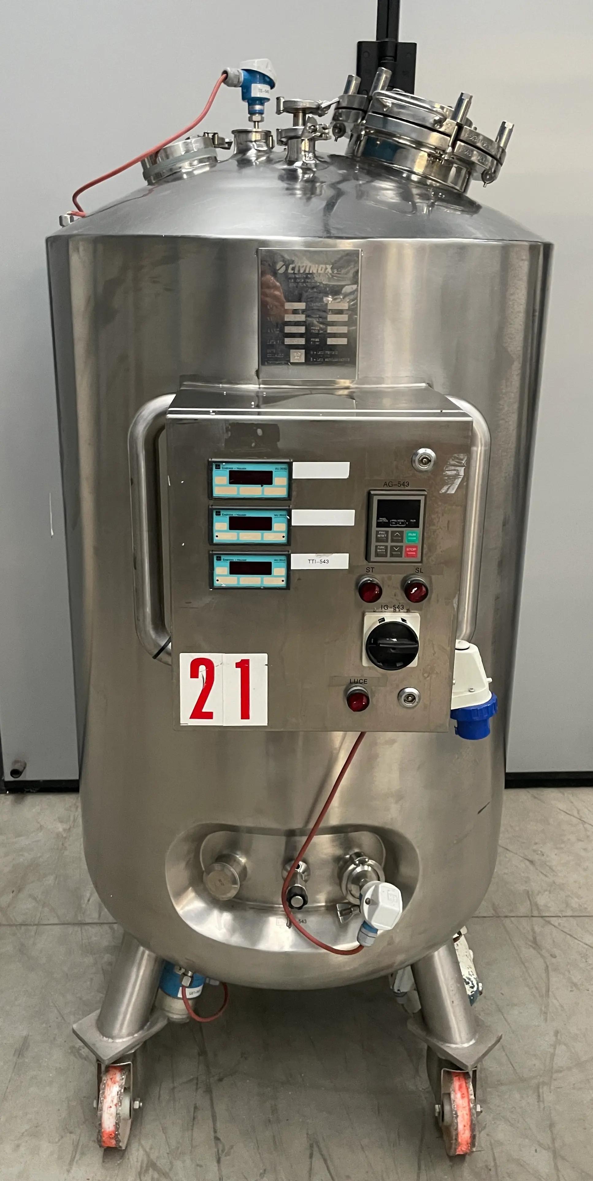 Usato CIVINOX - Recipiente Stoccaggio/Preparazione - 505 L