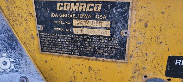 Used 2008 Gomaco GT3600