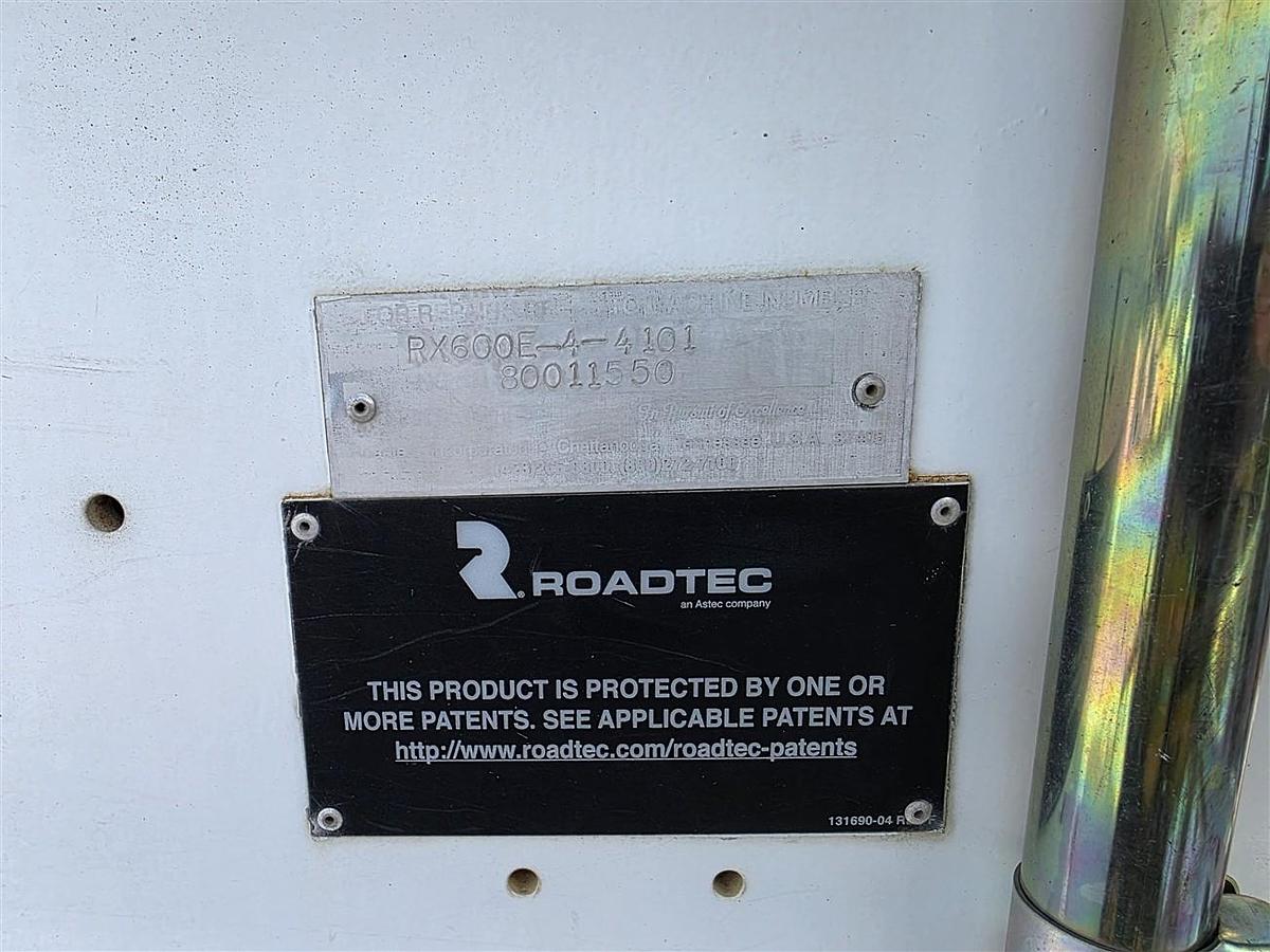 Used 2018 Roadtec RX600e-4