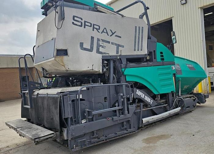 Used 2011 Vogele Super1800-2 spray Jet