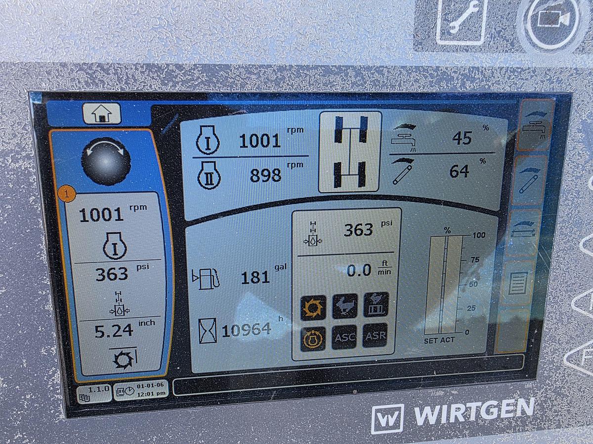 Used 2015 WIrtgen W210i