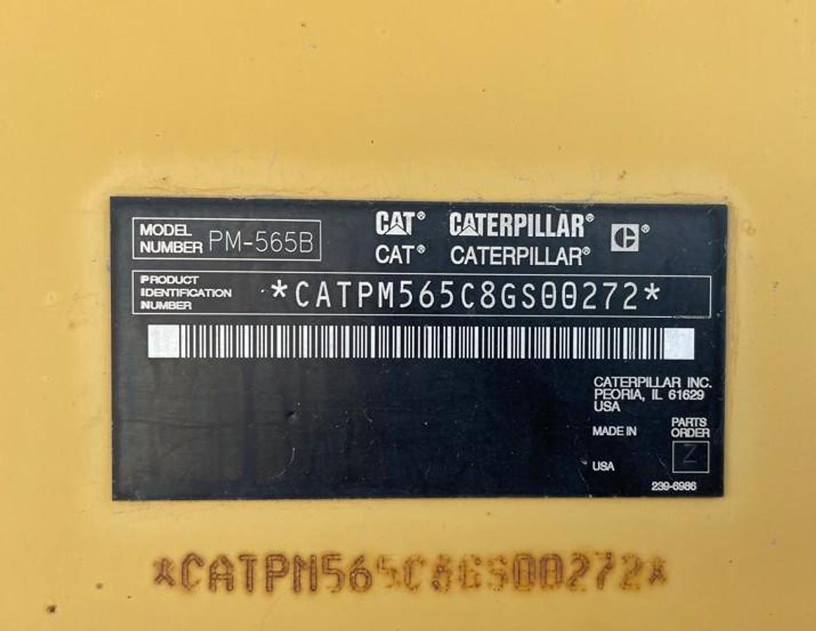 Used 2005 Cat PM565B