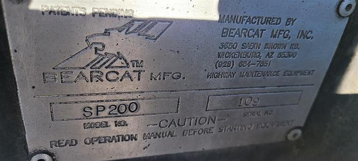 Used 2008 Roadtec SP200