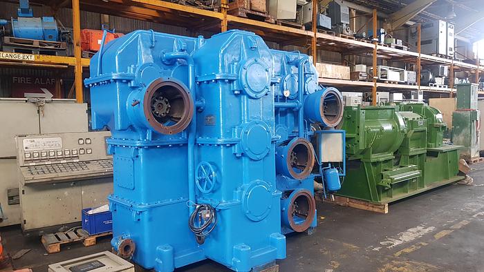 Used 1999 Pirelli (Refurbished by Comerio Ercole) 4 roll inverted L Calender