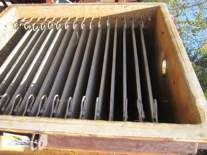 Used Dryer, Tray, Vacuum, 450 SF, 15 Trays, C/st, JP Devine, #C737423