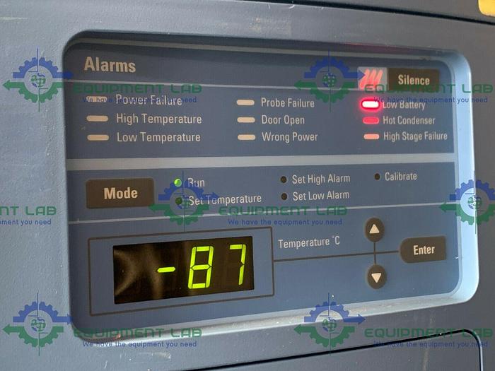 Used Thermo Scientific 989 -86 ºC Ultra Low Laboratory Freezer 23 Cu Ft 220V