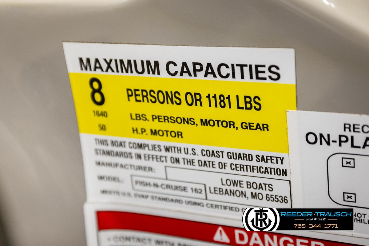 Used 2024 Lowe 162 Fish & Cruise