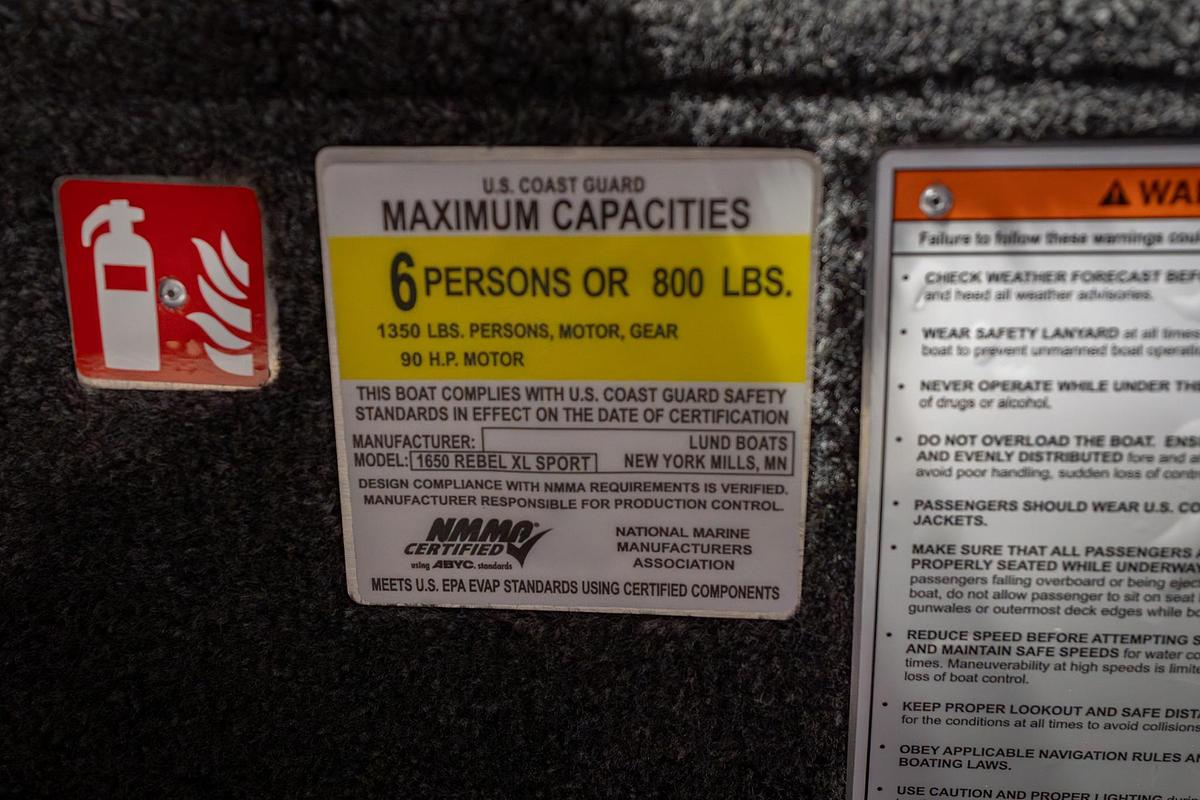 2026 Lund 1650 Rebel XL SS