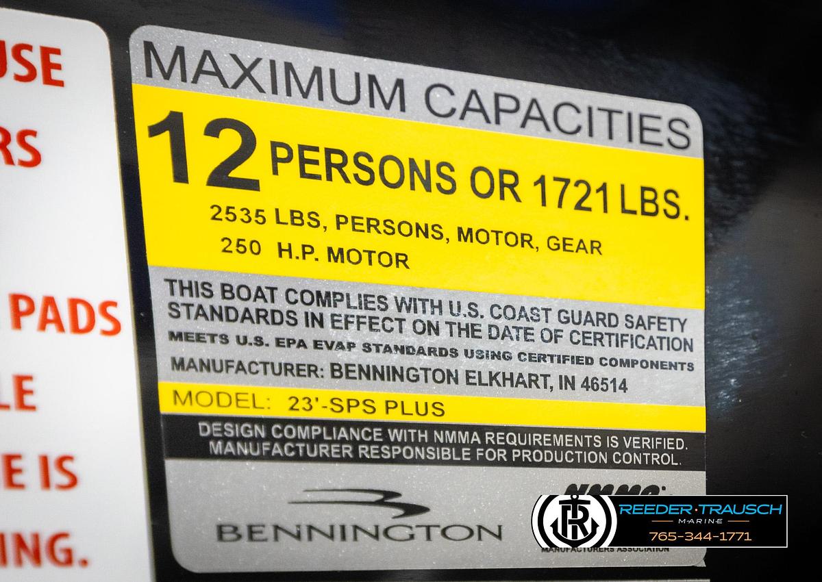 Used 2021 Bennington 23 RSBSE