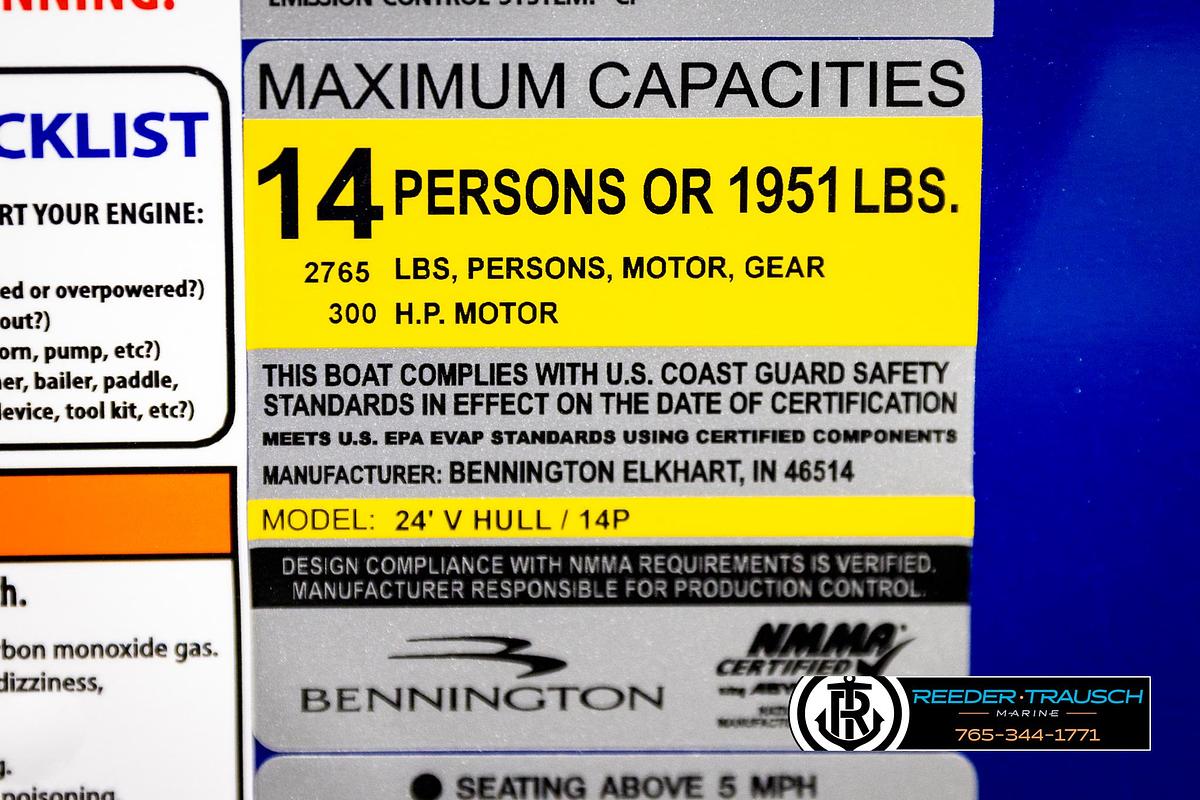 Used 2025 Bennington LTFBSE