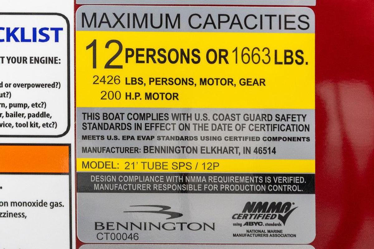 2025 Bennington 22 MSBSE