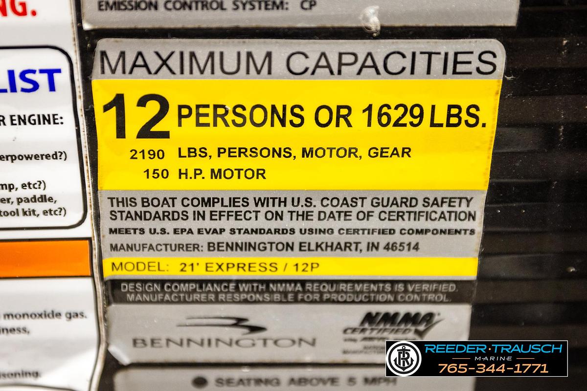 Used 2021 Bennington 22 SVSR