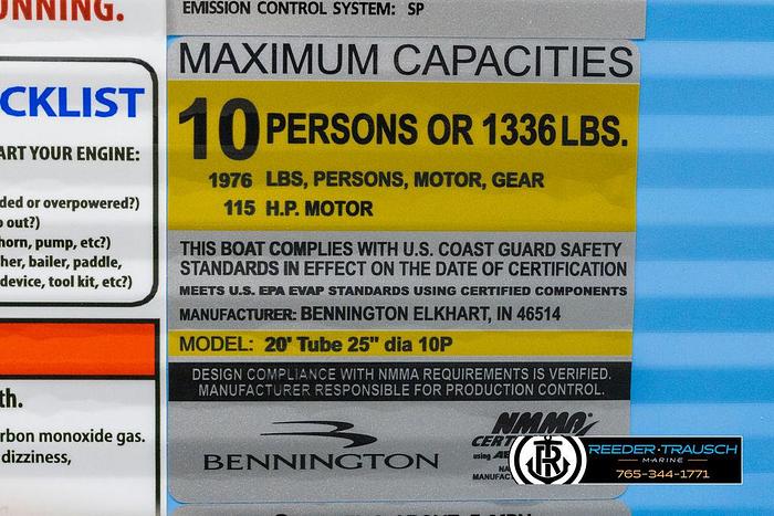 2025 Bennington 21 SLSE