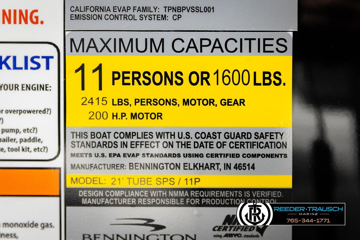 2026 Bennington 22 MFBSE