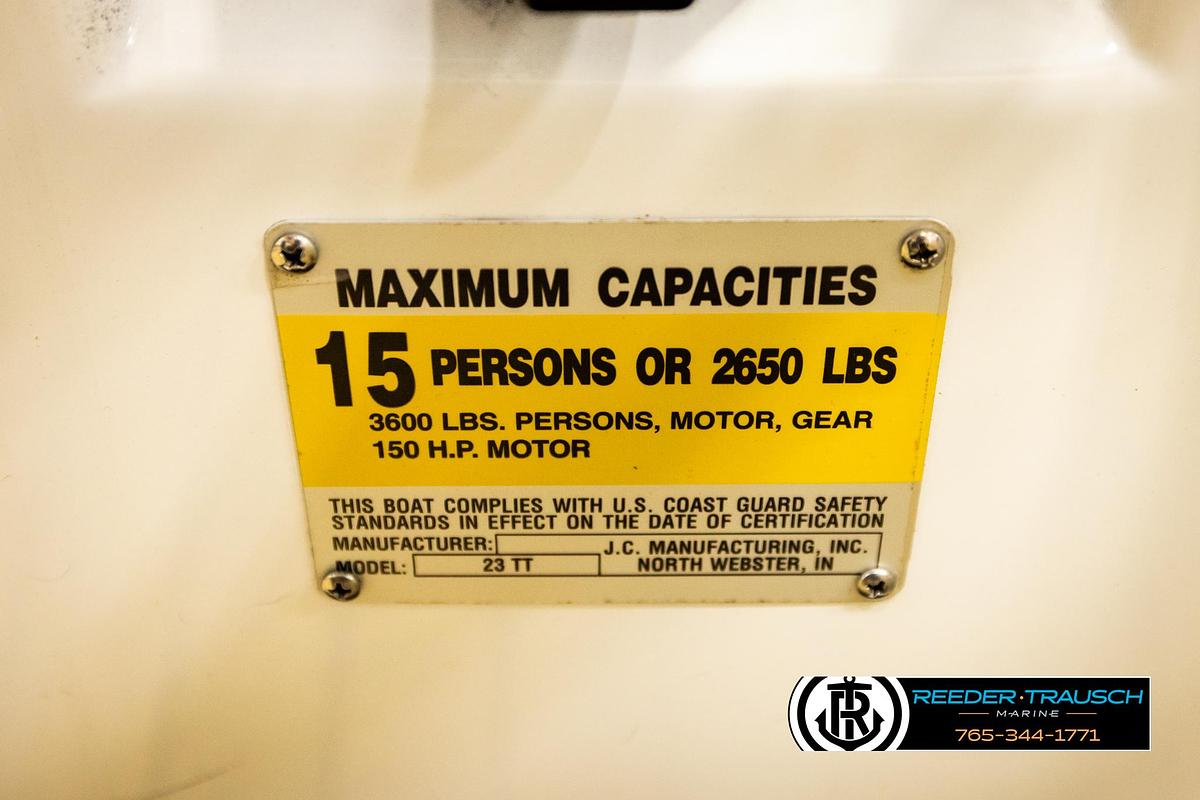 Used 2006 JC Suntoon 23TT