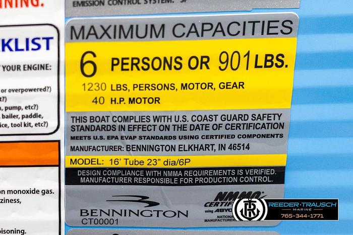2025 Bennington 16 SFSE