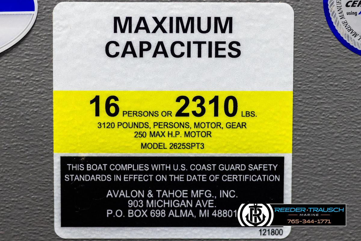 2025 Avalon Catalina Entertainer