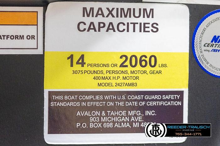 2025 Avalon Excalibur LTD CRB