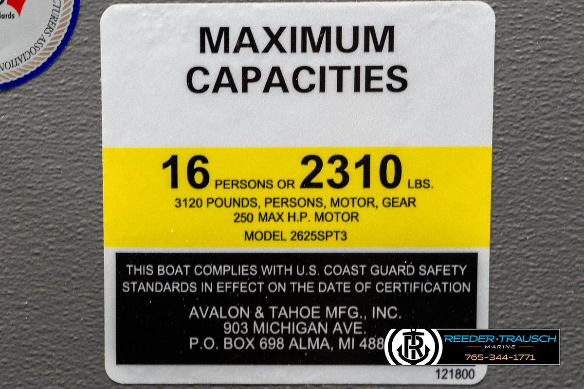 2025 Avalon Catalina Entertainer