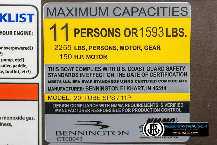 2025 Bennington 21 SLSE