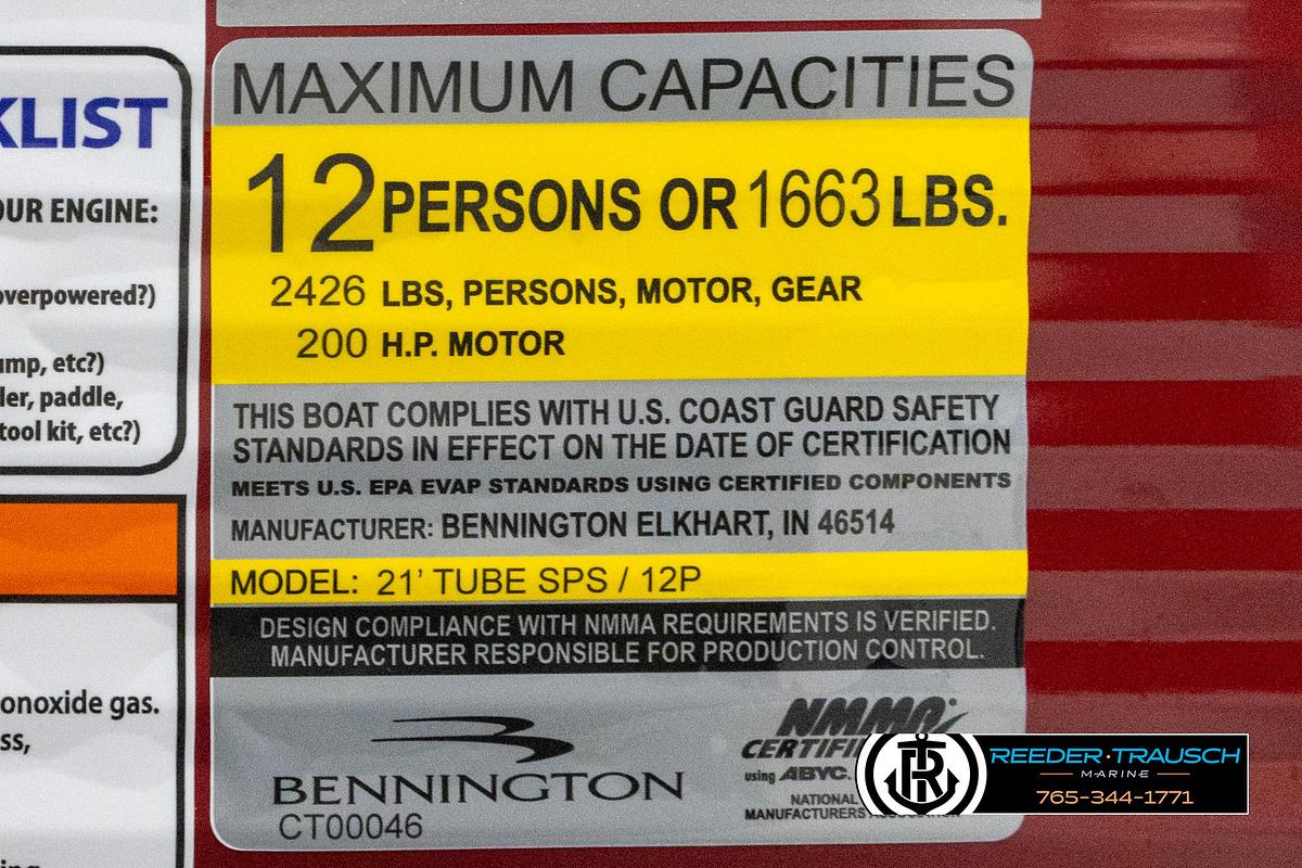 2025 Bennington 22 SSRSE