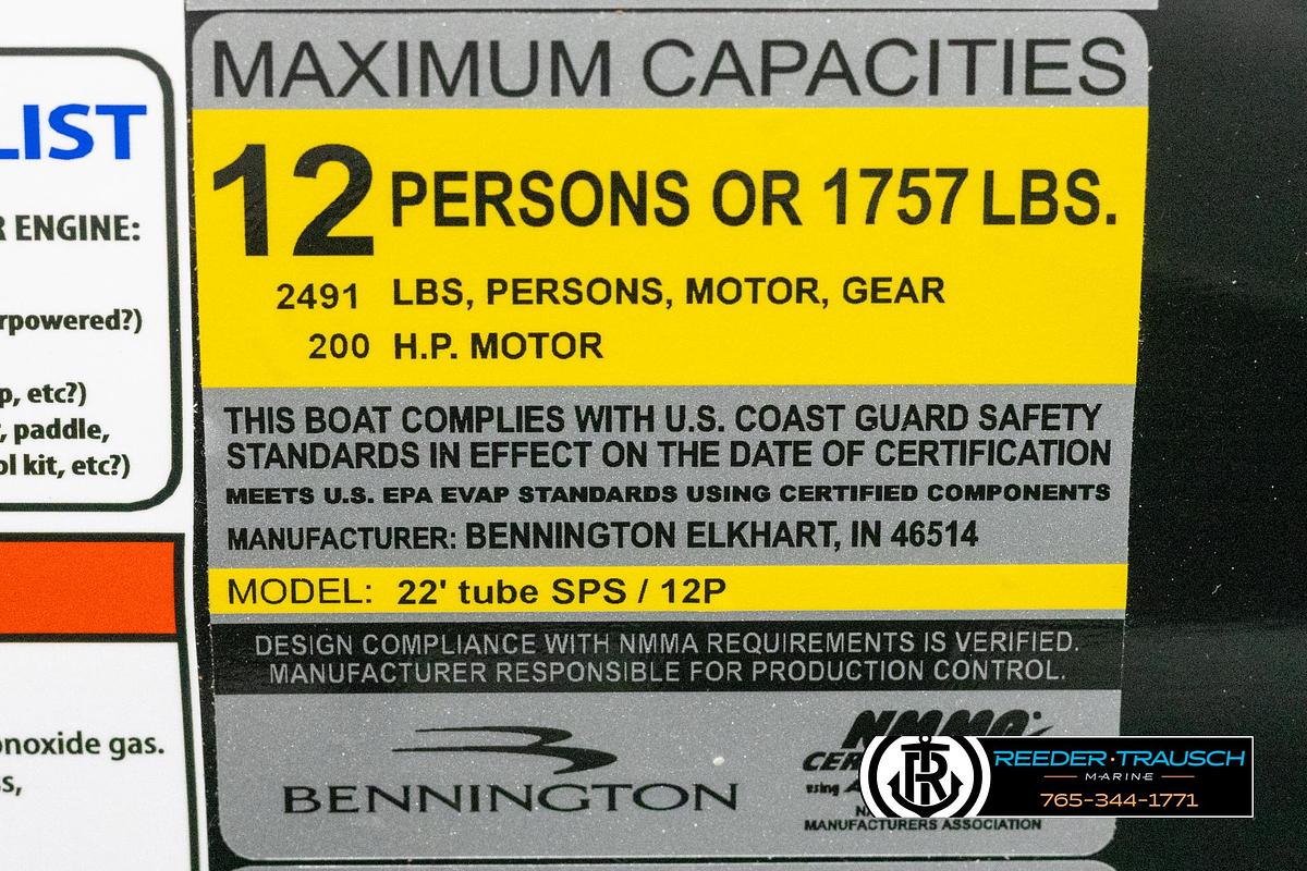 2025 Bennington 23 SXPDSE