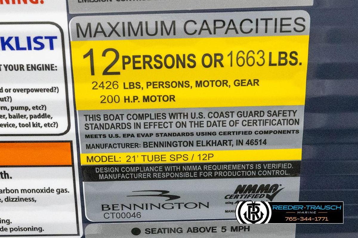 2025 Bennington 22 SSRSE