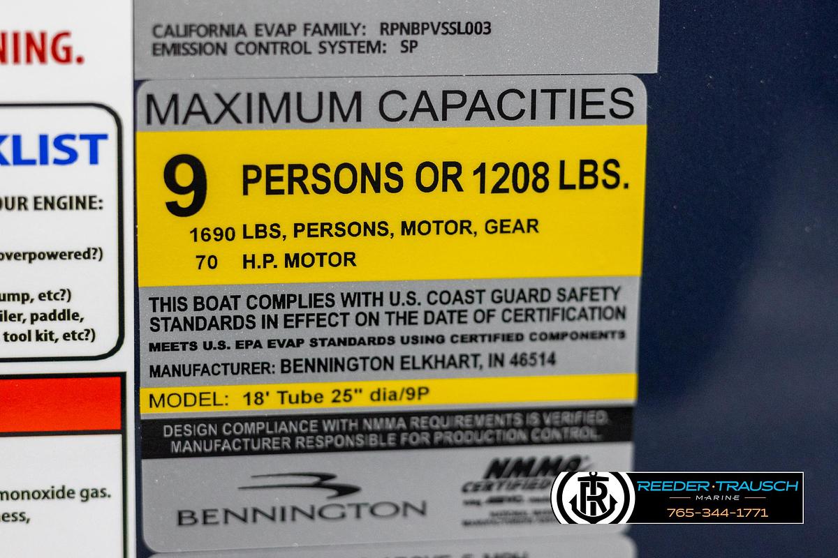 2025 Bennington 188 SSSE