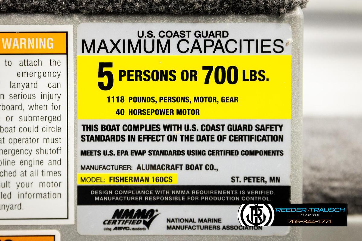Used 2013 AlumaCraft 160 Fisherman